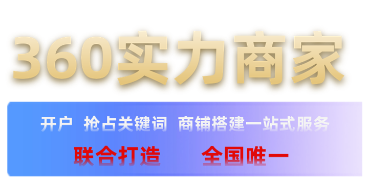 首页全年霸屏 独占8个卡片位—360实力商家